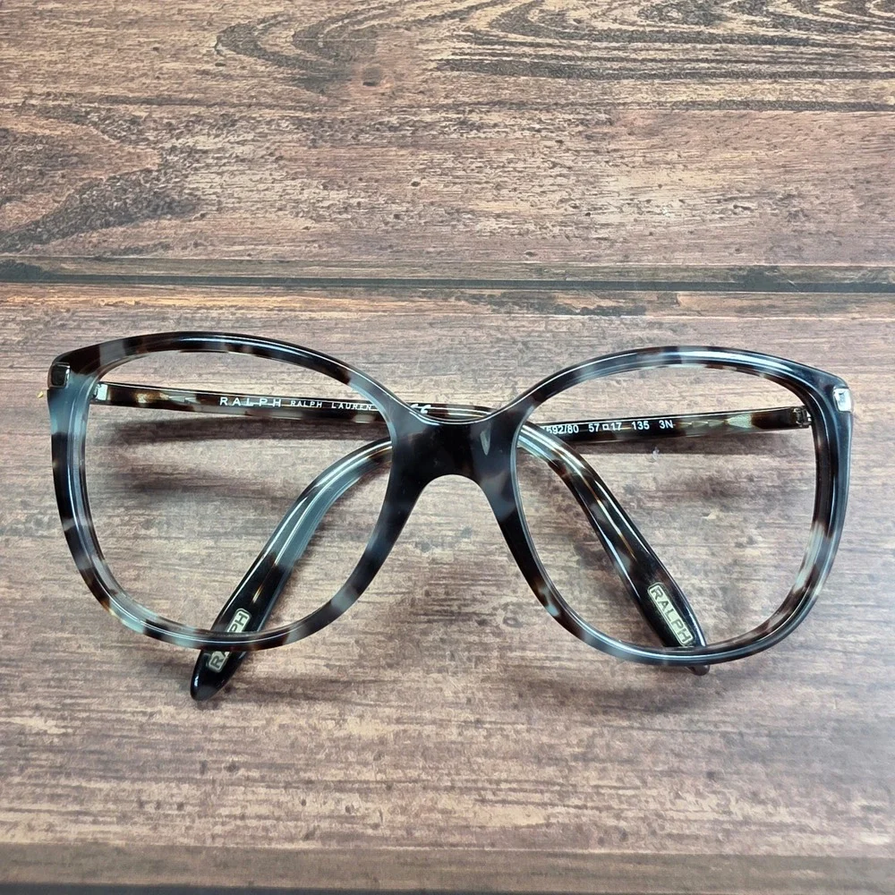 Ralph Lauren RA5160 Blue Tortoise Cat Eye Eyeglass Frames 57-17-135 1692/80